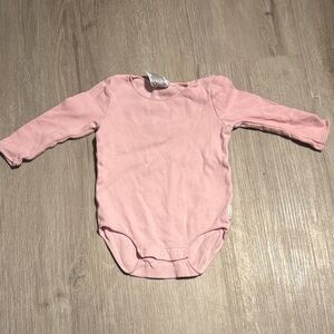 Bonds Light Pink Long Sleeve Bodysuit